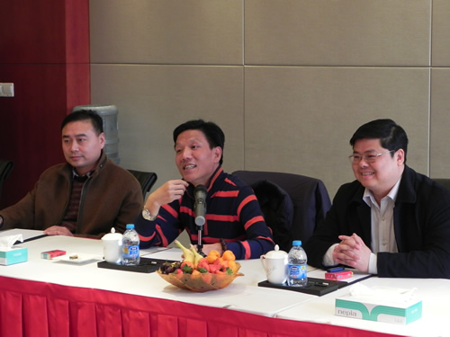 Leaders of Huaibei Municipal Party Committee Visiting Senior Management of Meixin Aluminum and Other Enterprises