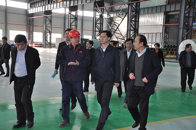 Huang Xiaowu, Deputy Secretary of the Huaibei Municipal Party Committee and Mayor, visited and guided Meixin Aluminum on site