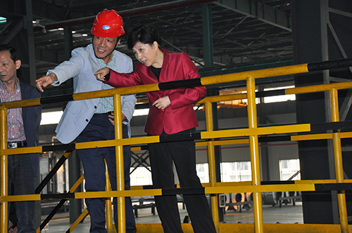 Secretary of the Huaibei Municipal Party Committee Xiao Chaoying and Mayor Huang Xiaowu visited and guided Meixin Aluminum on site