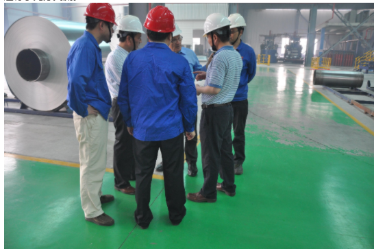 Mr. Bruno Di Filippo, a European aluminum industry expert, came to Meixin Aluminum for technical exchange