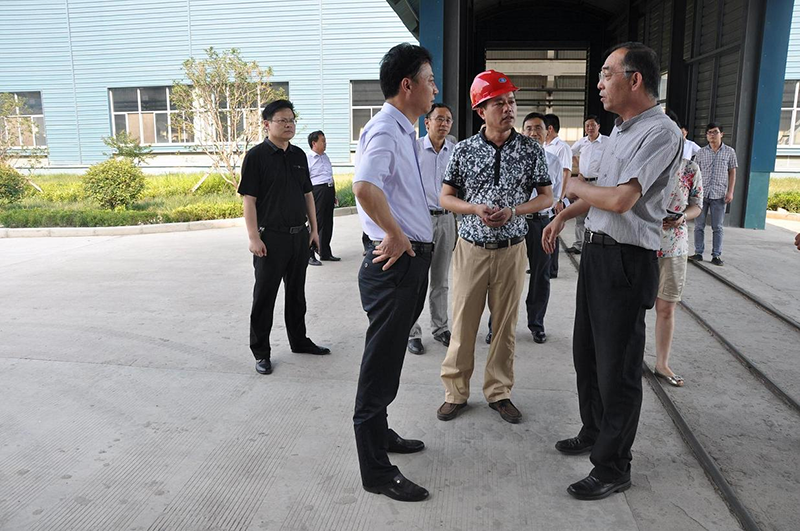 Huang Xiaowu, Deputy Secretary of the Huaibei Municipal Party Committee and Mayor, visited Meixin Aluminum Industry